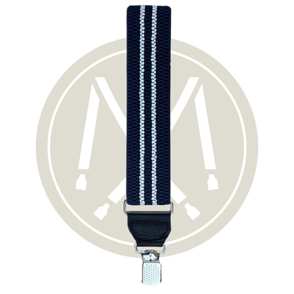 Bretels blauw-wit